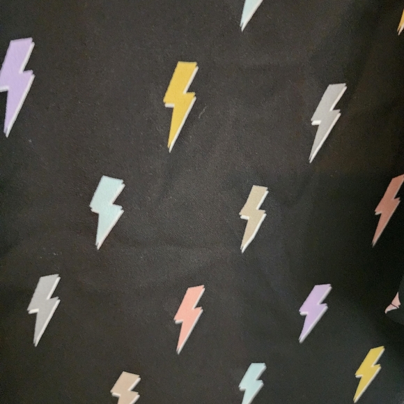 Torrid Harper style blouse lightning bolt Size 00/ Large - Picture 4 of 7